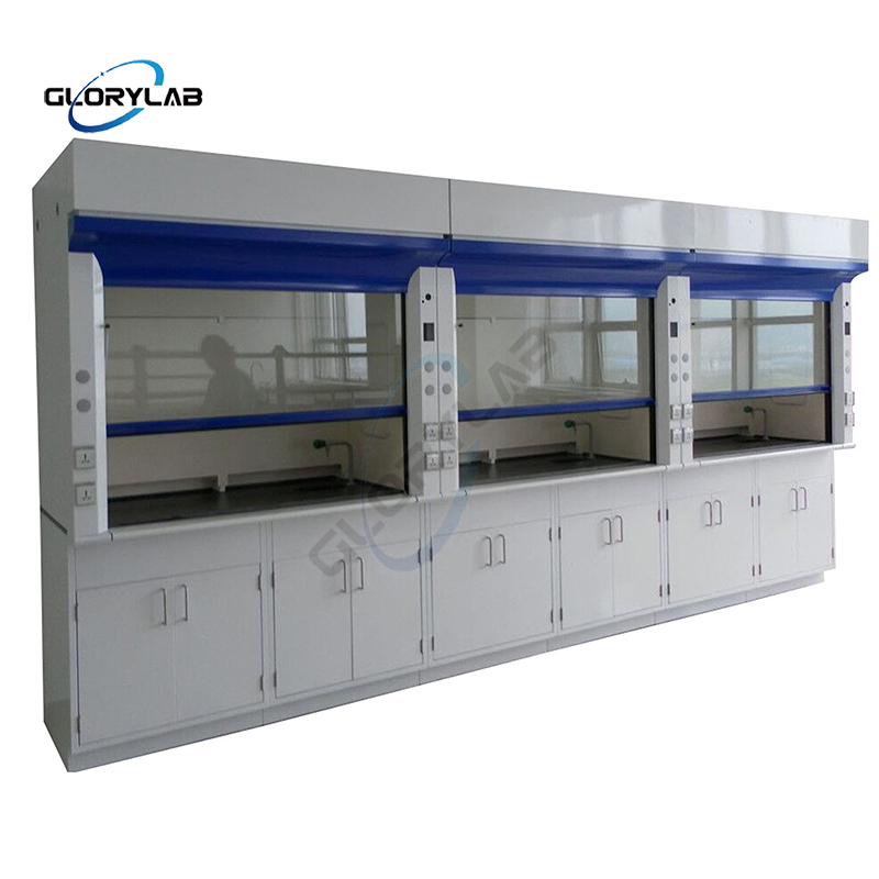 The face velocity of lab fume hood