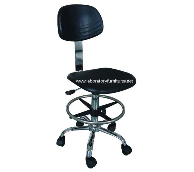 PU foam lab chair with back(LS012)