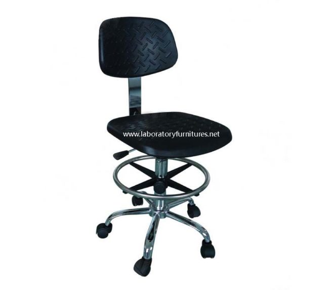 PU foam lab chair with back(LS014)