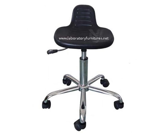 PU form anti-static stool with round seat(LS021)