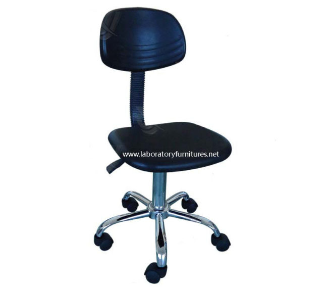 PU foam lab chair with back(LS025)