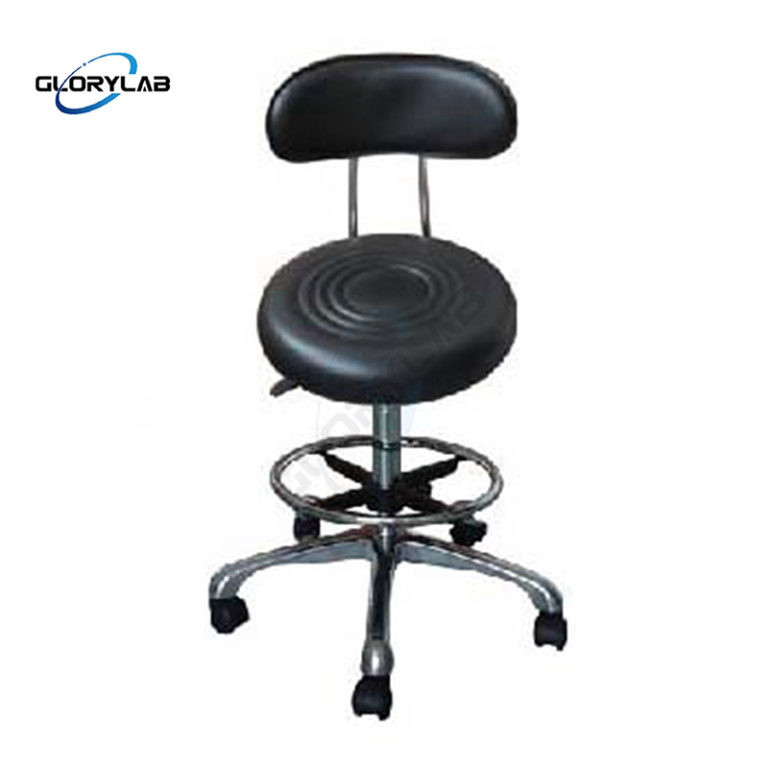 PU leather round stool