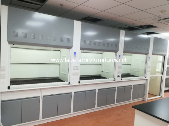 SGS Steel Laboratory Fume Hood with European Design（FC018）