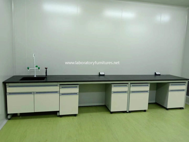 Steel and Wood Laboratory Bench with C-frame(WS025)