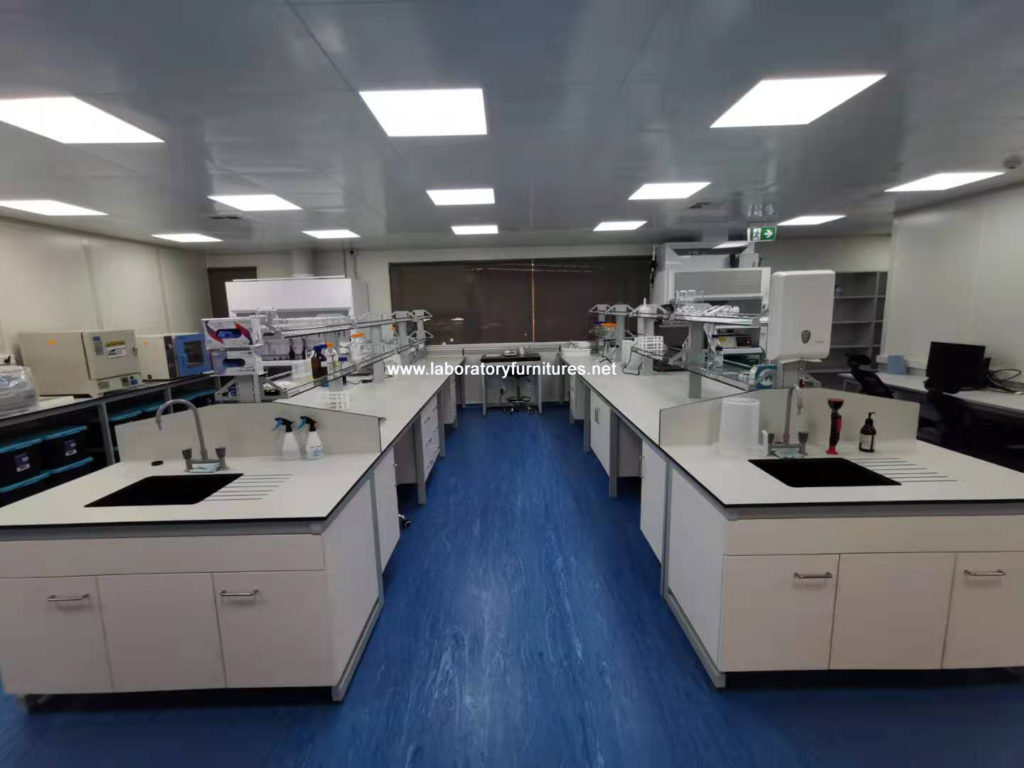 Island laboratory bench